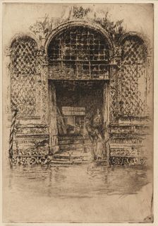 The Doorway, 1879-1880. Creator: James Abbott McNeill Whistler