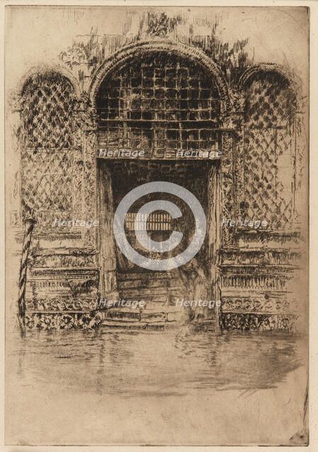 The Doorway, 1879-1880. Creator: James Abbott McNeill Whistler.
