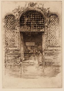 The Doorway, 1879-1880. Creator: James Abbott McNeill Whistler
