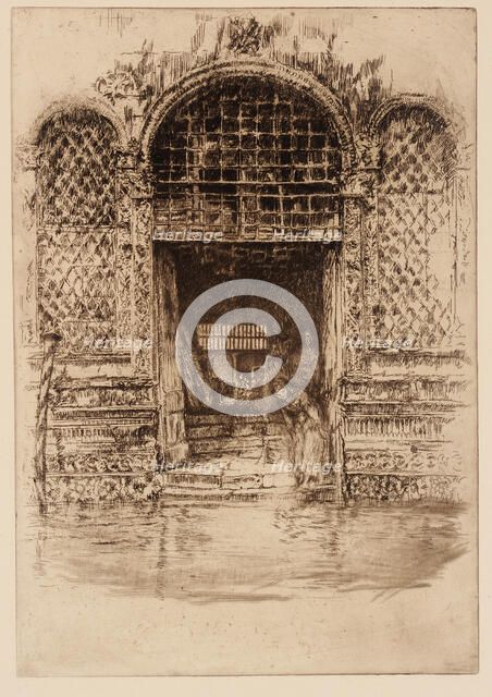The Doorway, 1879-1880. Creator: James Abbott McNeill Whistler.