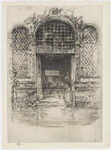 The Doorway, 1879-1880. Creator: James Abbott McNeill Whistler