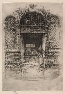 The Doorway, 1880. Creator: James McNeill Whistler (American, 1834-1903)