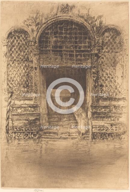 The Doorway, 1880. Creator: James Abbott McNeill Whistler.
