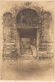 The Doorway, 1880. Creator: James Abbott McNeill Whistler