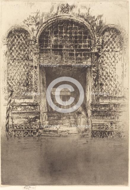 The Doorway, 1880. Creator: James Abbott McNeill Whistler.