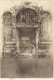 The Doorway, 1880. Creator: James Abbott McNeill Whistler