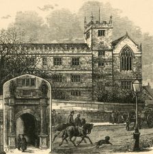 The Doorway. The Old Grammar School 1898. Creator: Unknown