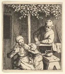 The Doll, 1610-85. Creator: Adriaen van Ostade