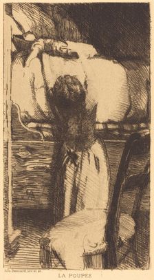 The Doll (La Poupée), 1888. Creator: Paul Albert Besnard