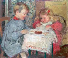 The Doll's Dinner Party 1905. Artist: Georges Lemmen