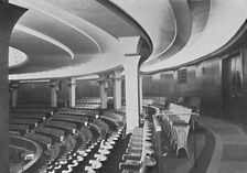The Dome: Interior After the Alterations - details of inner roof and panelling 1939