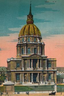 The Dome of Les Invalides, Paris, c1920