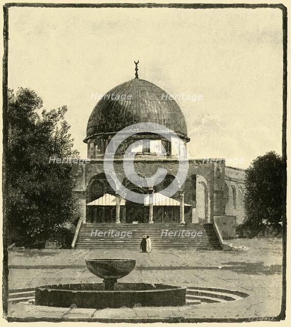 'The Dome of the Rock, Jerusalem', 1890. Creator: Unknown.