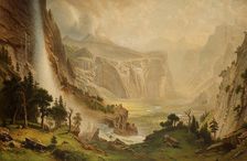 The Domes of the Yosemite, 1870. Creator: T.J. Dillmann
