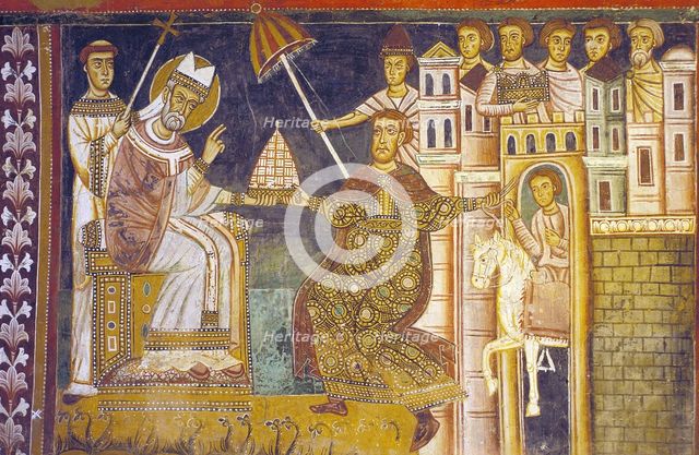 The Donation of Constantine. Artist: Anonymous  