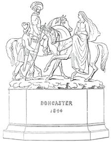 The Doncaster Cup, 1844. Creator: Unknown