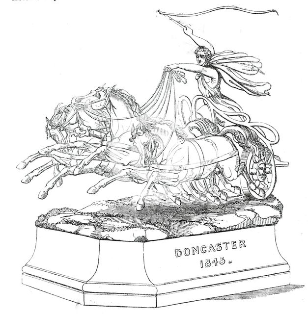 The Doncaster Cup, 1845. Creator: Unknown.