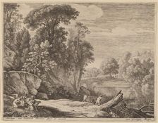 The Donkey Led to the River. Creator: Herman van Swanevelt