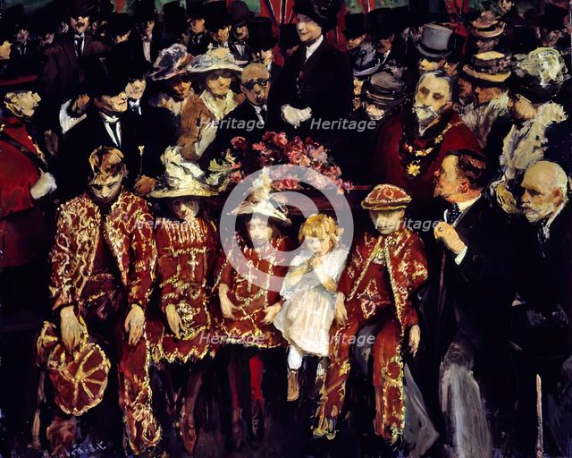 The Donkey Show, 1905. Creator: Jacques Emile Blanche.