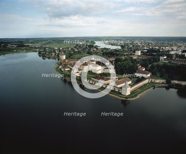 The Dormition Monastery of St. Cyril (The Kirill of White Lake Cloister) in Kirillov, 1633-1666. Artist: Old Russian Architecture  