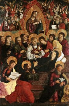 The Dormition of the Virgin, 1492-1494. Creator: Quartararo, Riccardo (1443-1506)