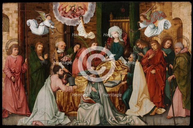 The Dormition of the Virgin. Artist: Holbein, Hans, the Elder (1465-1524)