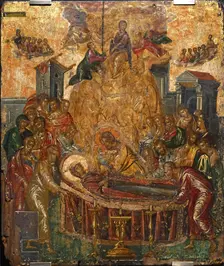 The Dormition of the Virgin, before 1567. Creator: El Greco, Dominico (1541-1614)