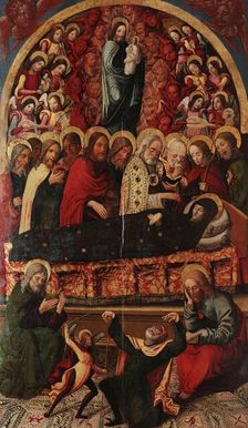 The Dormition of the Virgin, c1505. Creator: Buono, Alessandro (active ca 1505)