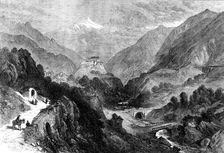 The Dora Valley, Mont Cenis Railway, 1871. Creator: Unknown