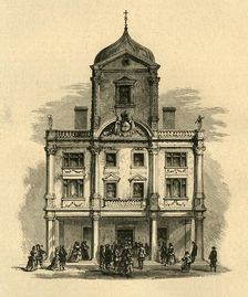 The Dorset Gardens Theatre, Whitefriars (1897). Creator: Unknown