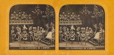 The Down-and-Out of Hell. (Les Clodoches de l'Enfer.), 1860s. Creator: Adolphe Block