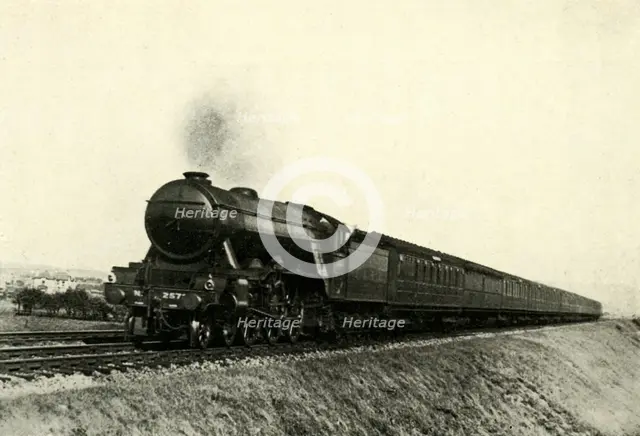 'The Down "Flying Scotsman" Passing Reston', c1930. Creator: Unknown.