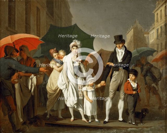 The Downpour, ca 1805.