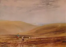 The Downs near Beachy Head 1844, (1935). Artist: Anthony Vandyke Copley Fielding