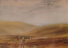 The Downs near Beachy Head 1844, (1935). Artist: Anthony Vandyke Copley Fielding