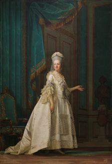 The Dowager Queen Juliane Marie of Denmark, 1776. Creator: Vigilius Erichsen