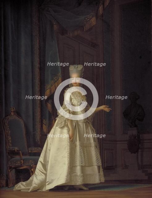 The Dowager Queen Juliane Marie of Denmark, 1778. Creator: Vigilius Erichsen.