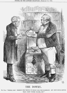 The Dowry 1863. Creator: John Tenniel