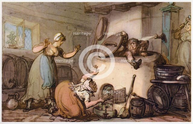 The Double Disaster, 1807. Creator: Thomas Rowlandson.
