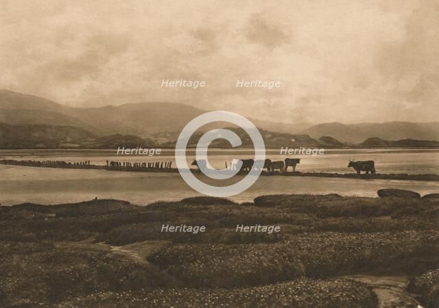 'The Dovey at Ynyslas', 1902. Artist: Unknown.