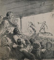 The Drama c.1860s,(1946). Artist: Honore Daumier
