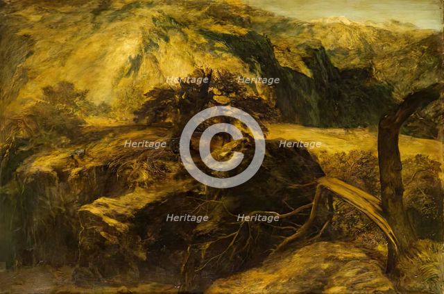 The Dragon's Cavern, 1877. Creator: Paul Falconer Poole.