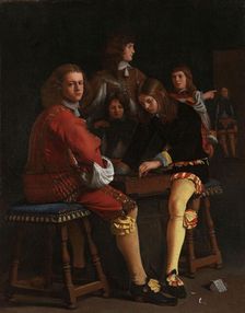 The Draughts Players, 1652. Creator: Michiel Sweerts