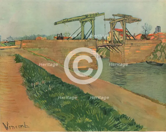 'The Drawbridge', March 1888, (1947).  Creator: Vincent van Gogh.