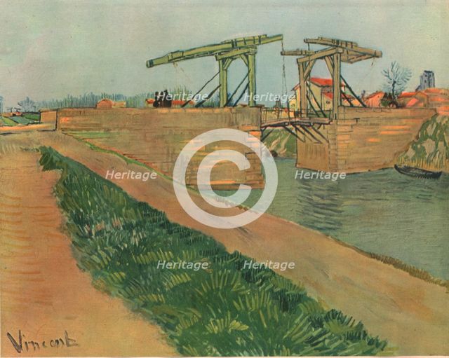 'The Drawbridge', March 1888, (1947).  Creator: Vincent van Gogh.