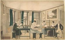 The Drawing Class, 1810/13. Creator: Unknown
