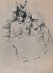 The Drawing Lesson c.1888-1890, (1946). Artist: Berthe Morisot