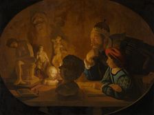 The Drawing Lesson. Creator: Jan ter Borch