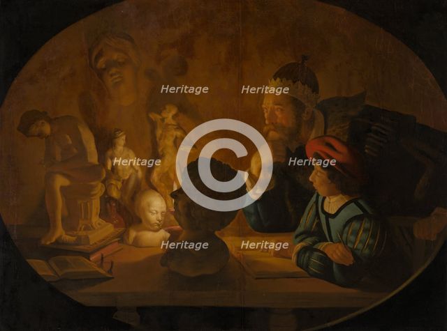 The Drawing Lesson. Creator: Jan ter Borch.