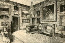 The Drawing-Room at Abbotsford 1882. Creator: Unknown